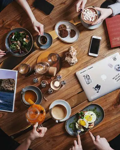 Deep conversations over coffee
